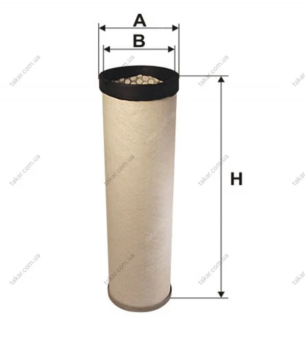 Фільтр повітряний WIX FILTERS 93103E (фото 1)