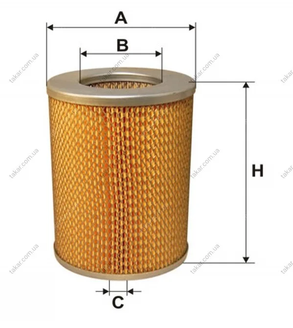 Воздушный фильтр WIX FILTERS WA6081 (фото 1)