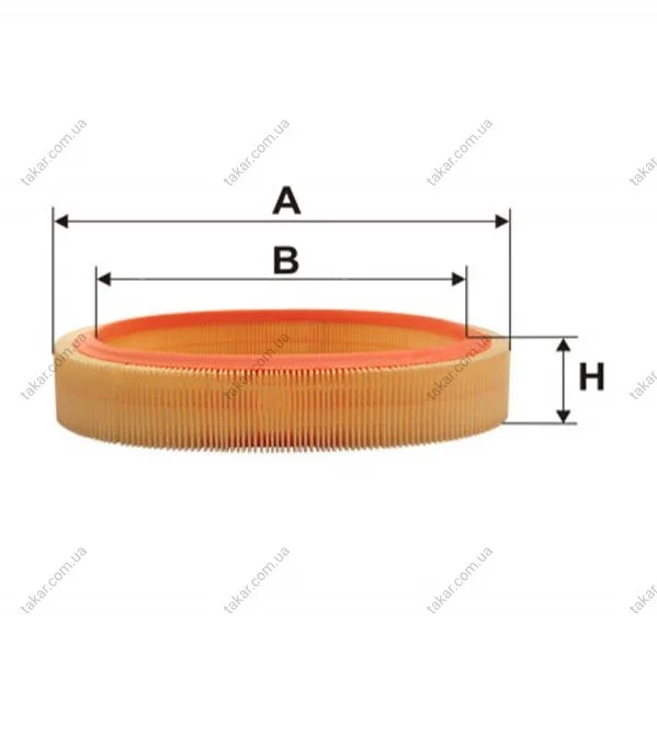 Фильтр воздуха WIX FILTERS WA6398 (фото 1)