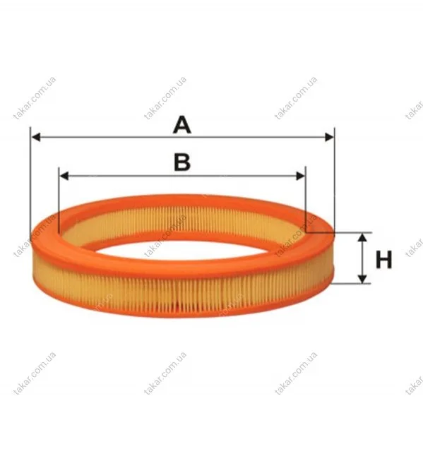 Воздушный фильтр WIX FILTERS WA6403 (фото 1)