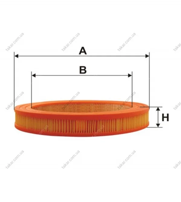 Фильтр воздуха WIX FILTERS WA6453 (фото 1)
