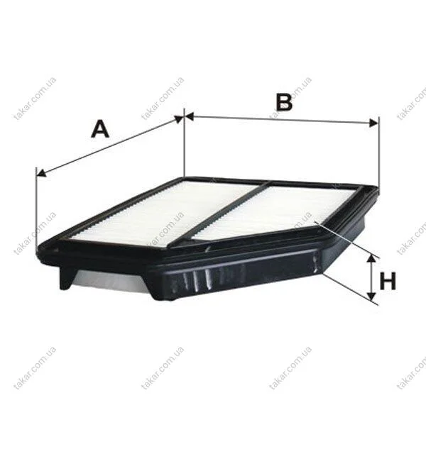 Фільтр повітряний (вир-во Wix-Filtron) WIX FILTERS WA9587 (фото 1)