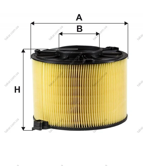 Воздушный фильтр WIX FILTERS WA9846 (фото 1)