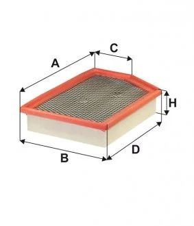 Воздушный фильтр WIX FILTERS WA9863