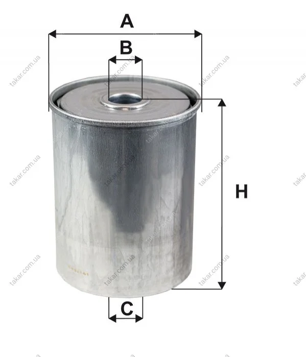 Топливный накручиваемый фильтр дизель WIX FILTERS WF8020 (фото 1)