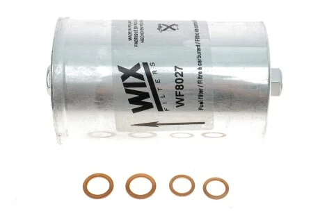 Паливний фільтр, що накручується, бензин WIX FILTERS WF8027