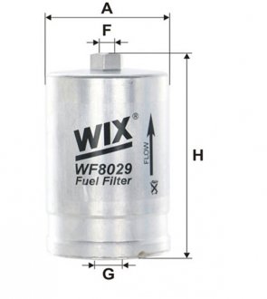 Фильтр курил. PEUGEOT, VOLVO /PP827 (выр-во -FILTERS) WIX FILTERS WF8029 (фото 1)
