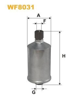 Фільтр топл. ALFA ROMEO (WIX-Filtron) /PP829 WIX FILTERS WF8031
