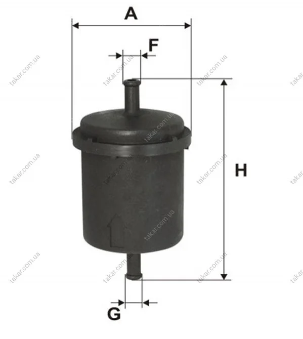 Фильтр топлива WIX FILTERS WF8032 (фото 1)