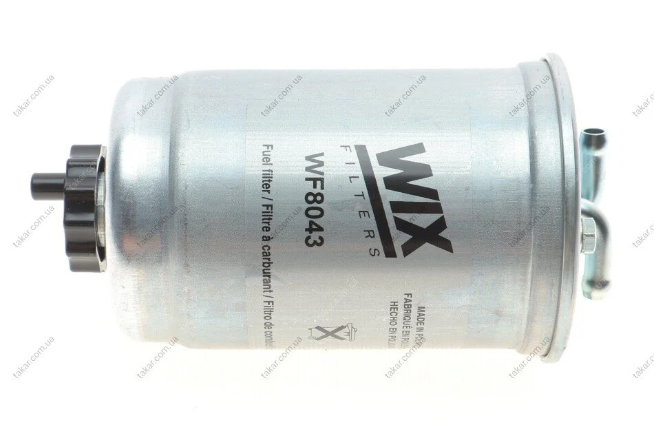 Топливный прямоточный фильтр дизель WIX FILTERS WF8043 (фото 1)
