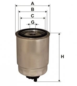 Топливный накручиваемый фильтр дизель WIX FILTERS WF8068