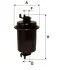 Фільтр топл. (вир-во WIX-Filtron) /875 WIX FILTERS WF8076 (фото 1)