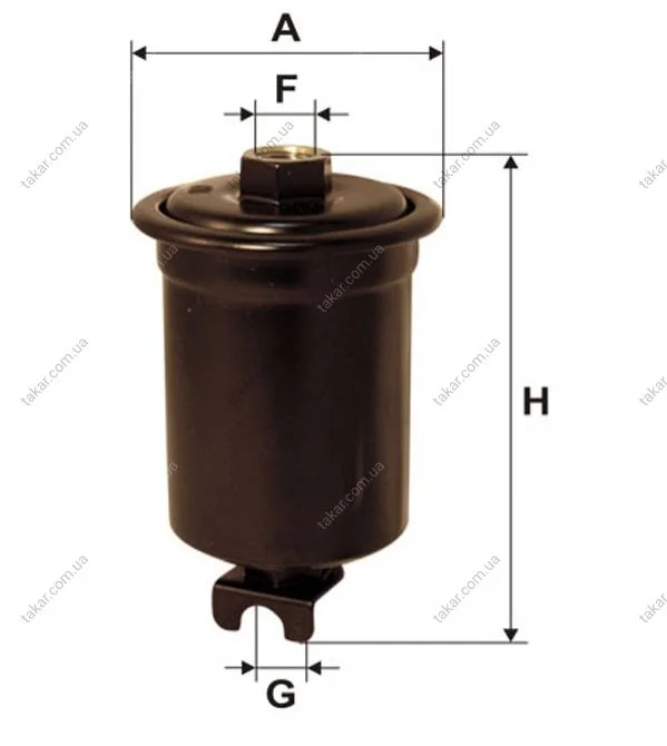 Фильтр топлива WIX FILTERS WF8092 (фото 1)
