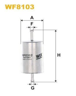 Фільтр топл. (WIX-Filtron) PP907/ WIX FILTERS WF8103