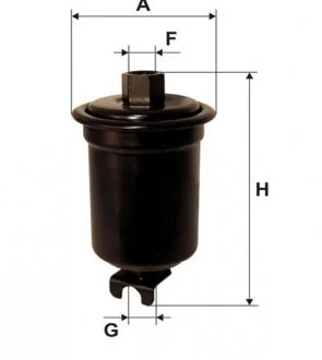 Топливный прямоточный фильтр бензин WIX FILTERS WF8116