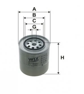 Паливний фільтр-патрон дизель WIX FILTERS WF8162