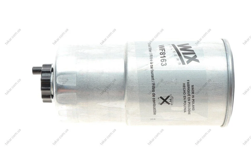 Паливний фільтр, що накручується, дизель WIX FILTERS WF8163 (фото 1)