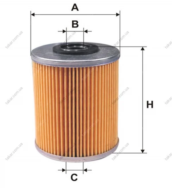 Топливный фильтр-патрон дизель WIX FILTERS WF8178 (фото 1)