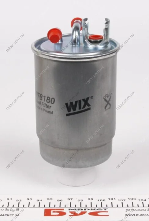 Паливний прямоточний фільтр дизель WIX FILTERS WF8180 (фото 1)