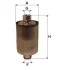 Паливний фільтр, що накручується, бензин WIX FILTERS WF8182 (фото 1)
