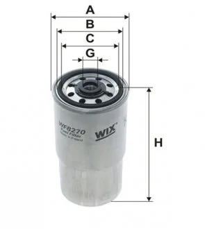 Топливный накручиваемый фильтр дизель WIX FILTERS WF8270