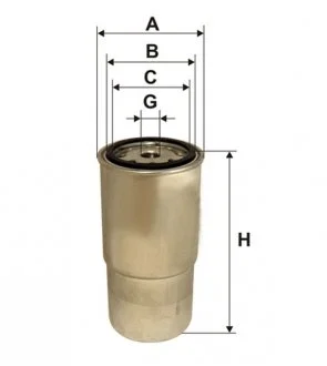 Паливний фільтр, що накручується, дизель WIX FILTERS WF8305