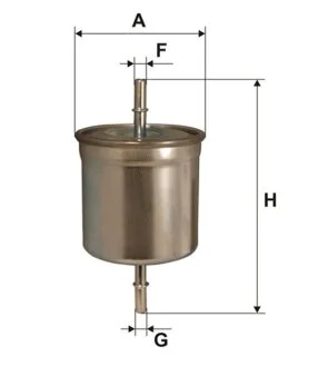 Фільтр паливний (вир-во WIX-Filtron) /PP866/2 WIX FILTERS WF8330