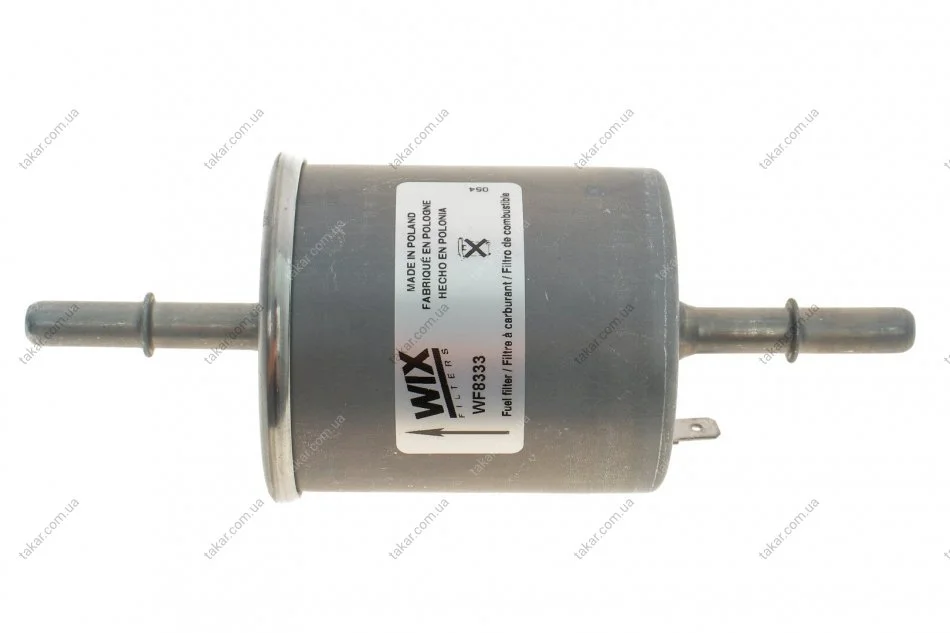 Топливный прямоточный фильтр бензин WIX FILTERS WF8333 (фото 1)