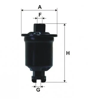 Топливный прямоточный фильтр бензин WIX FILTERS WF8421