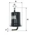 Топливный прямоточный фильтр бензин WIX FILTERS WF8422 (фото 1)
