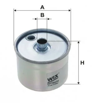 Топливный прямоточный фильтр бензин WIX FILTERS WF8434