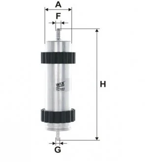 Паливний прямоточний фільтр дизель WIX FILTERS WF8463