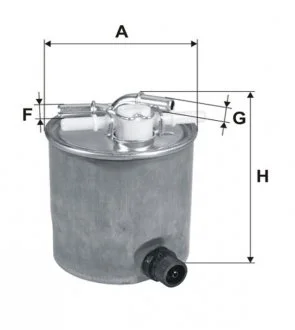Паливний прямоточний фільтр дизель WIX FILTERS WF8479