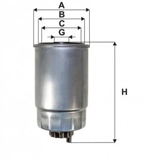 Паливний фільтр дизель WIX FILTERS WF8499