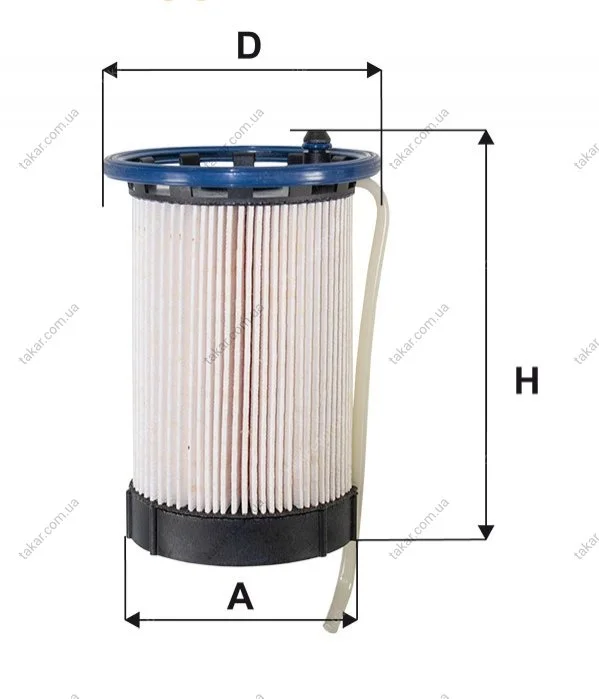 Топливный фильтр-патрон дизель WIX FILTERS WF8512 (фото 1)