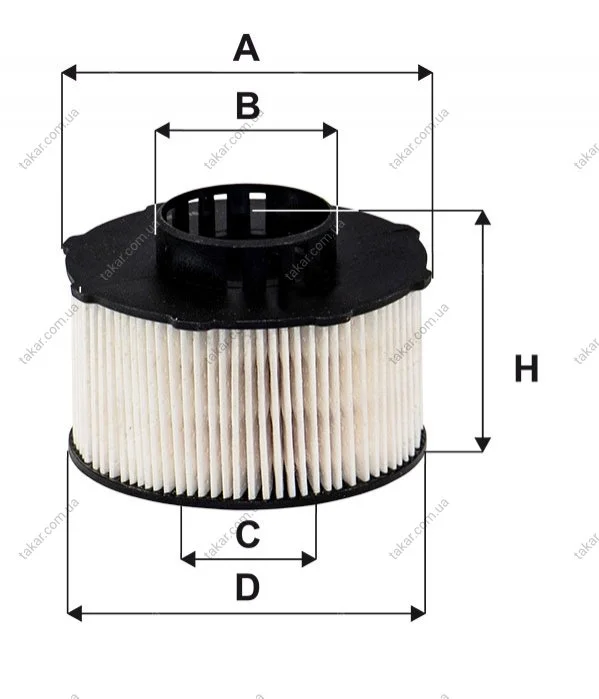 Фильтр топливный WIX FILTERS WF8539 (фото 1)