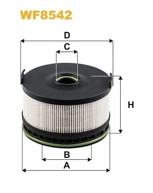 Фильтр топлива WIX FILTERS WF8542 (фото 1)