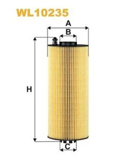 Масляный фильтр картридж патрон WIX FILTERS WL10235