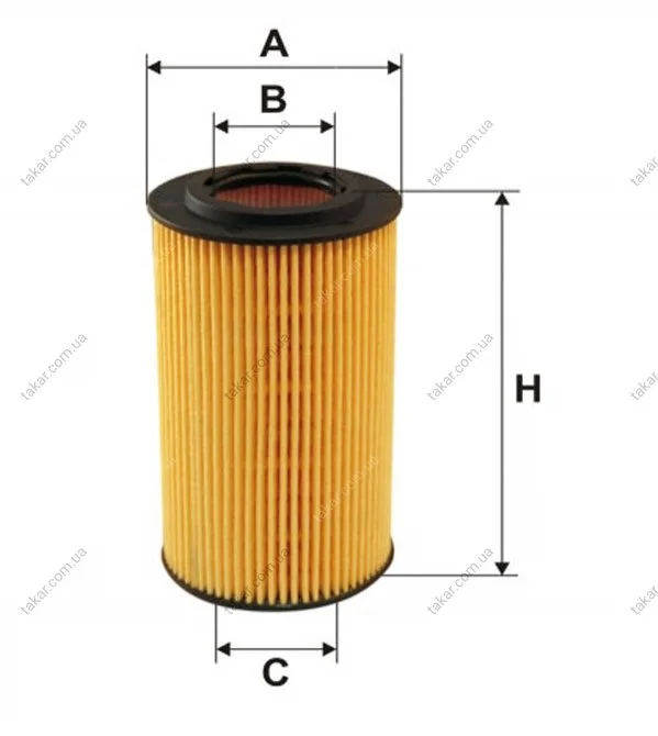 Масляний фільтр картридж патрон WIX FILTERS WL7009 (фото 1)