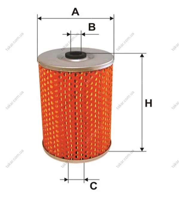 Фільтр масляний двигуна /OM511 (вир-во WIX-FILTERS) WIX FILTERS WL7025 (фото 1)