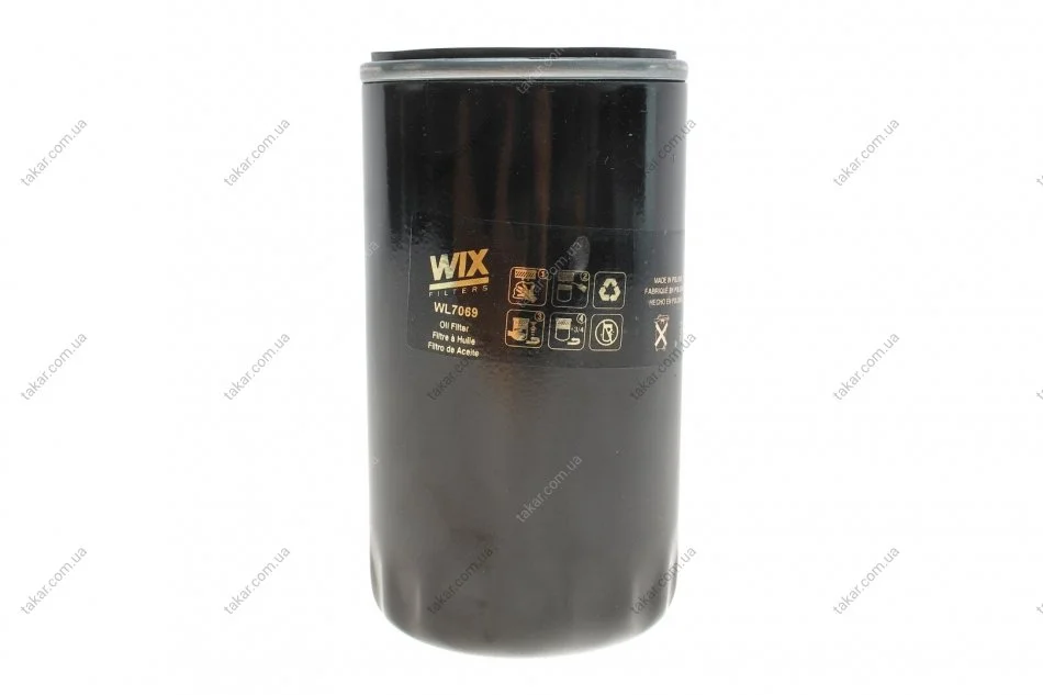 Масляный фильтр винт накручеваемый WIX FILTERS WL7069 (фото 1)
