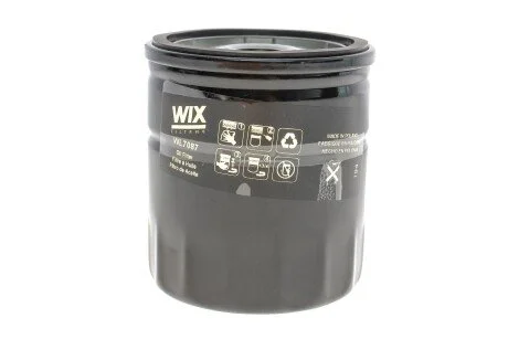 Масляный фильтр винт накручеваемый WIX FILTERS WL7087
