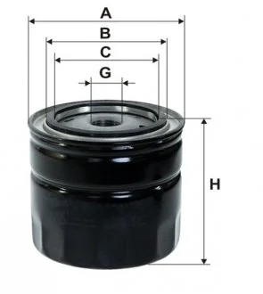 Масляный фильтр винт накручеваемый WIX FILTERS WL7112