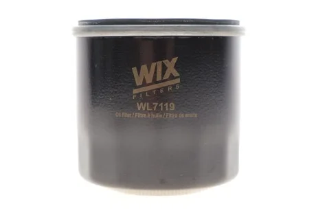 Масляний фільтр гвинт накручуваний WIX FILTERS WL7119