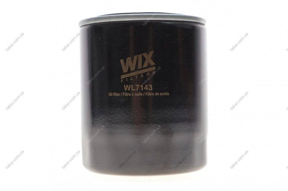 Масляний фільтр гвинт накручуваний WIX FILTERS WL7143 (фото 1)