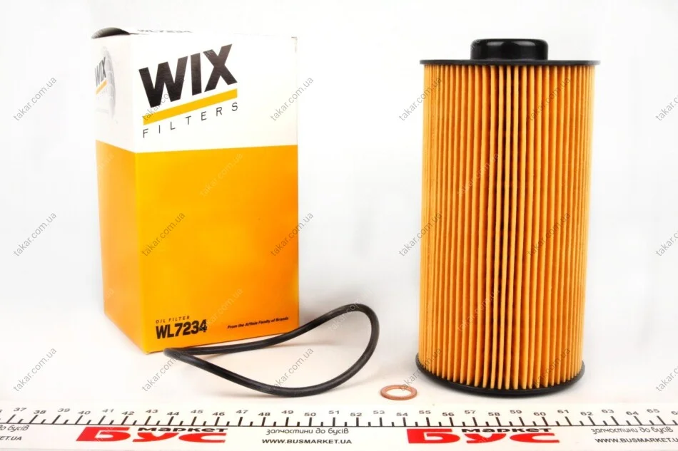 Масляный фильтр картридж патрон WIX FILTERS WL7234 (фото 1)