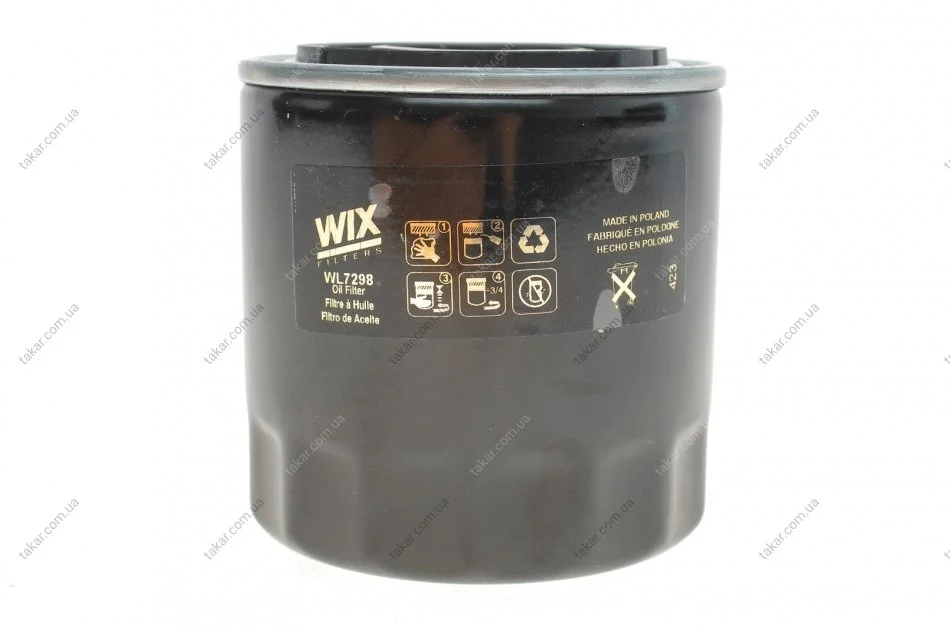 Масляний фільтр гвинт накручуваний WIX FILTERS WL7298 (фото 1)