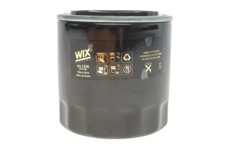 Масляный фильтр винт накручеваемый WIX FILTERS WL7298