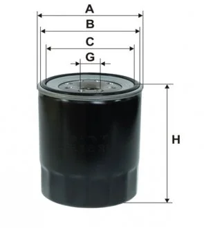 Масляний фільтр гвинт накручуваний WIX FILTERS WL7307