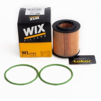 Фільтр масляний двигуна /OE648/5 (вир-во -FILTERS) WIX FILTERS WL7402 (фото 1)